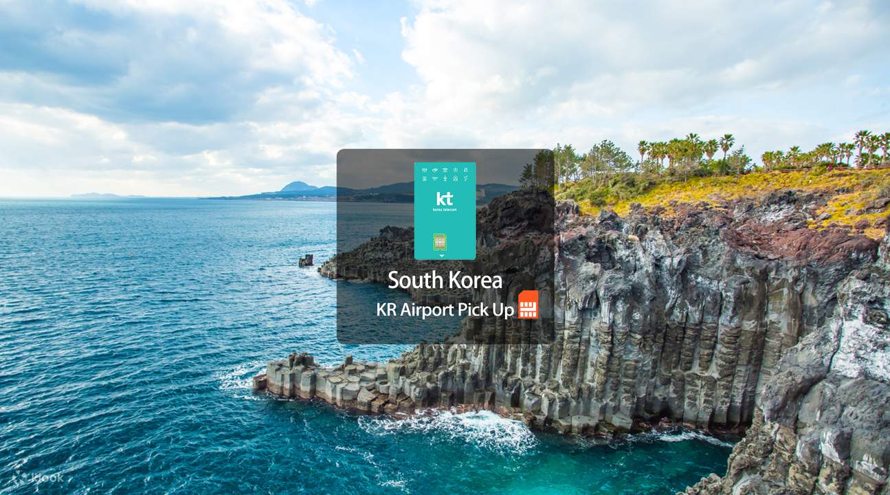 4G LTE Korea Prepaid SIM Card Deal Klook Singapore