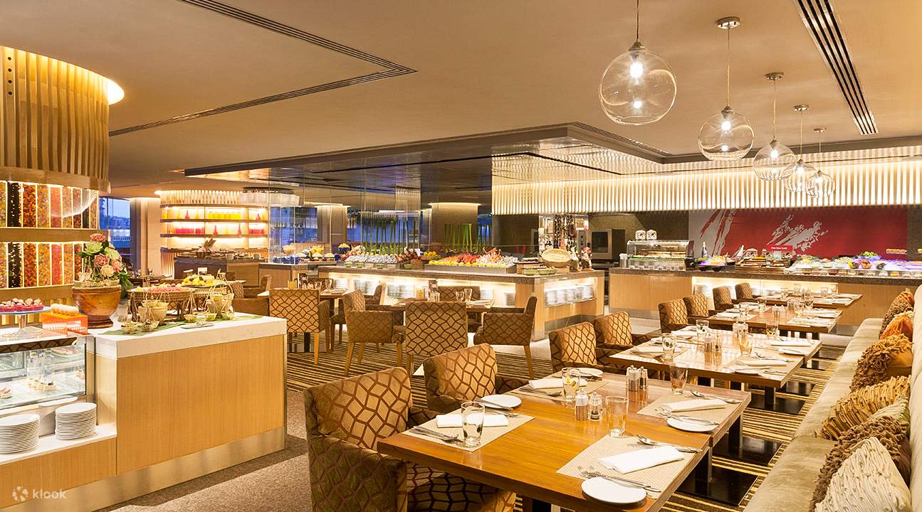 interior NEXT2 Café di Shangri-La Hotel Bangkok