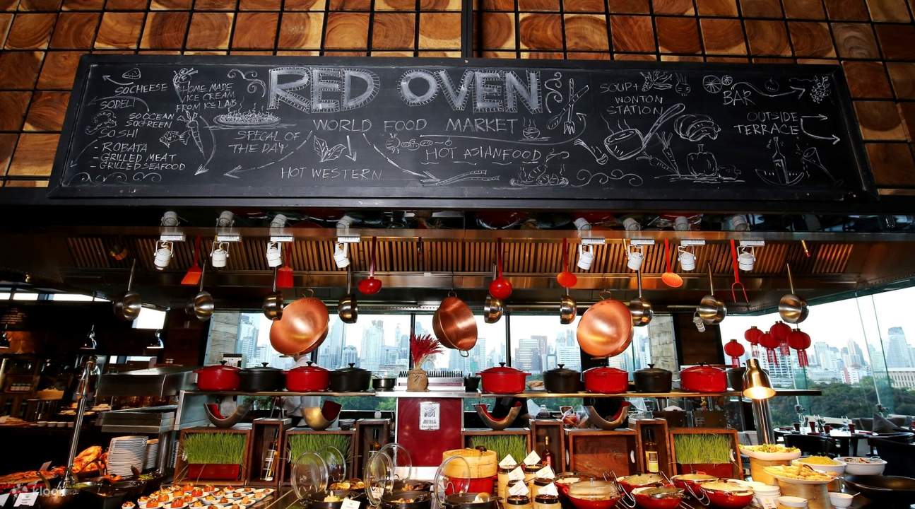 曼谷索菲特酒店Red Oven餐厅自助餐