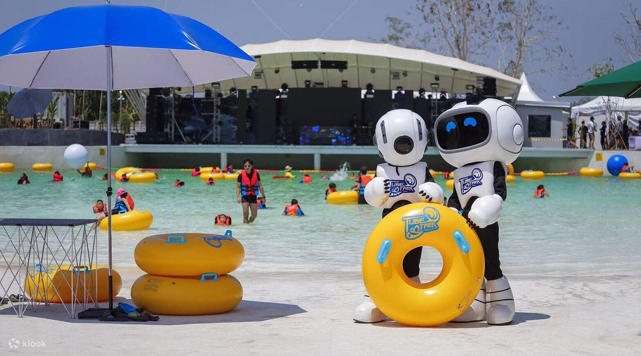 Vé công viên nước Tube Trek