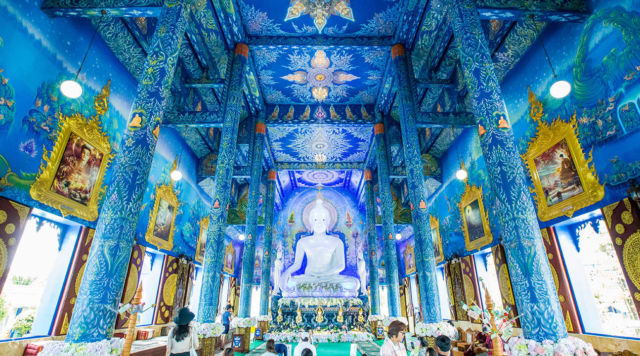 blue temple chiang mai