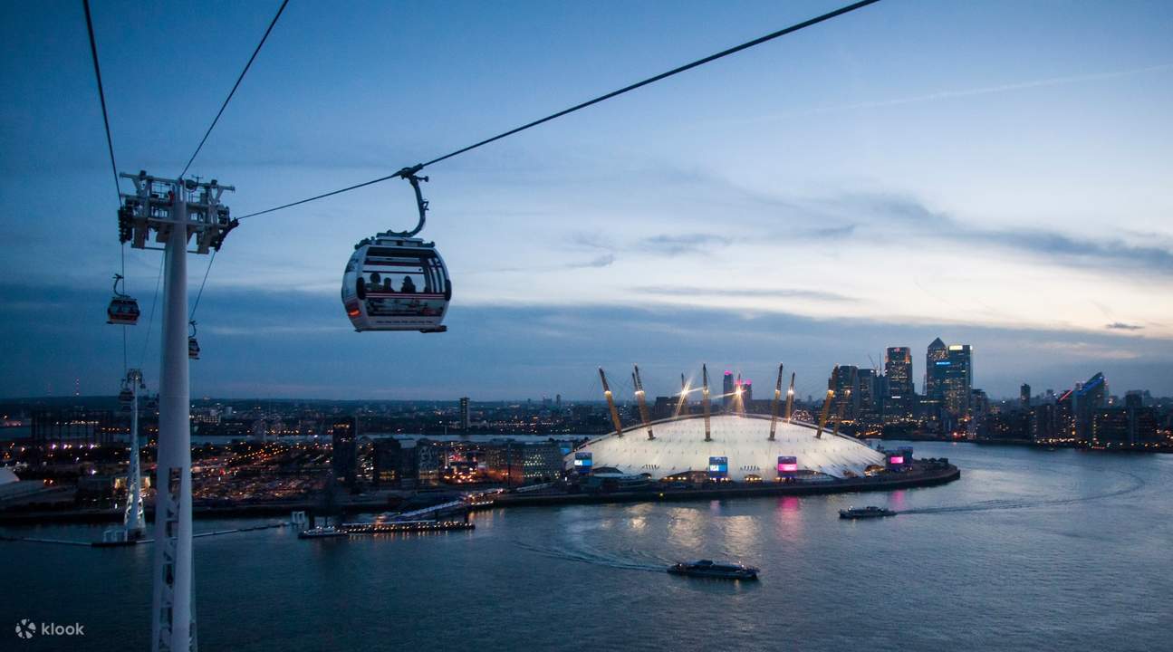 emirates cable car london travelcard united kingdom