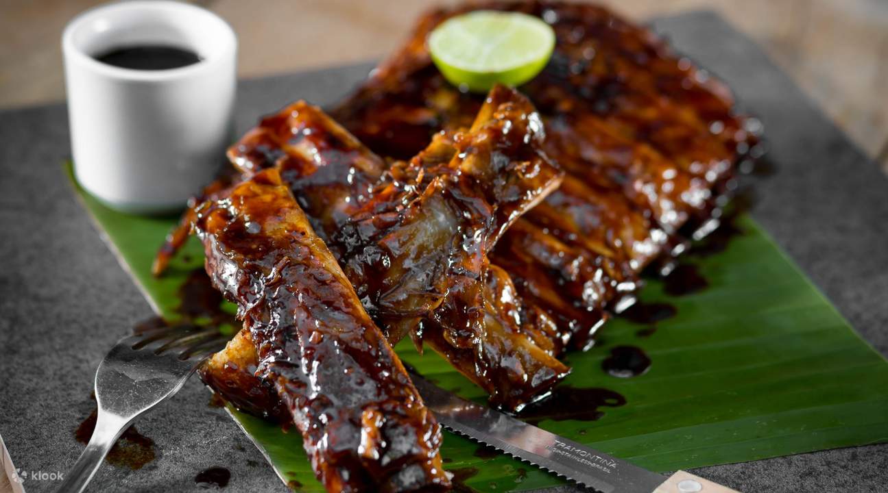 Naughty Nuri's 1995 Signature BBQ Spare Ribs in Phuket