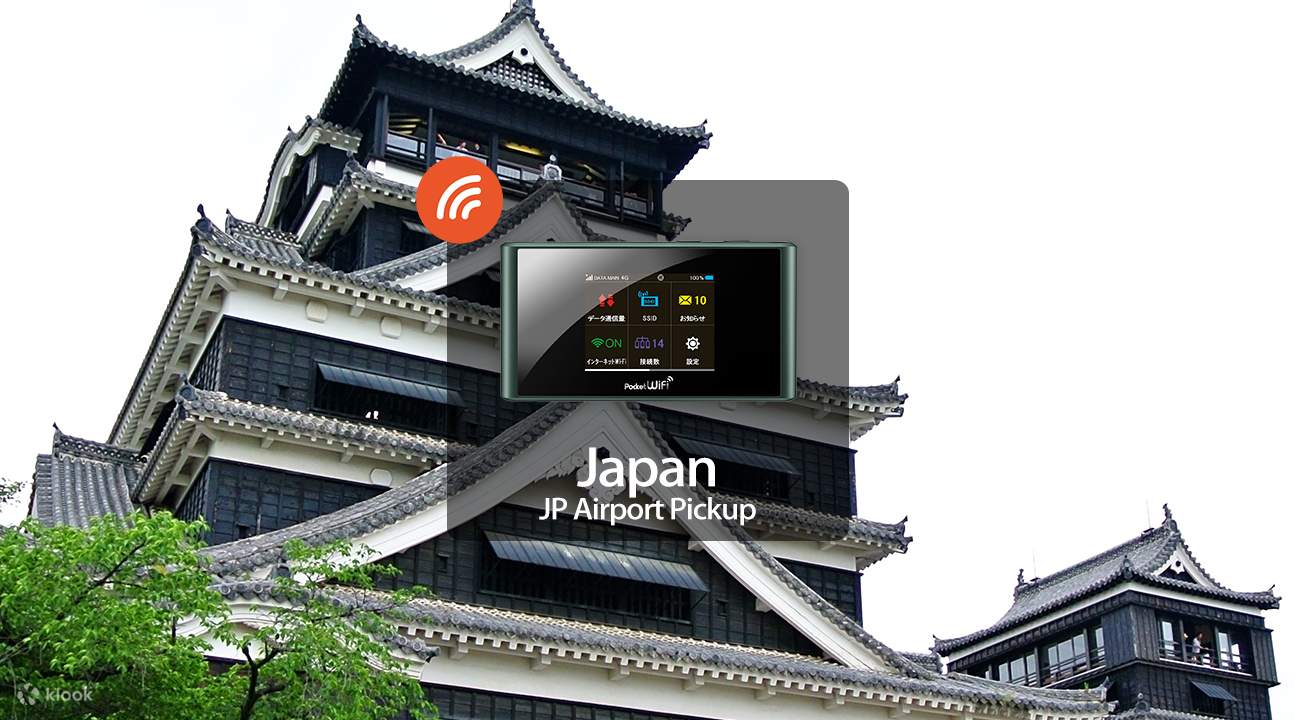 Japi Router 4G WiFi (JP Airport Pick Up) for Japan - Klook