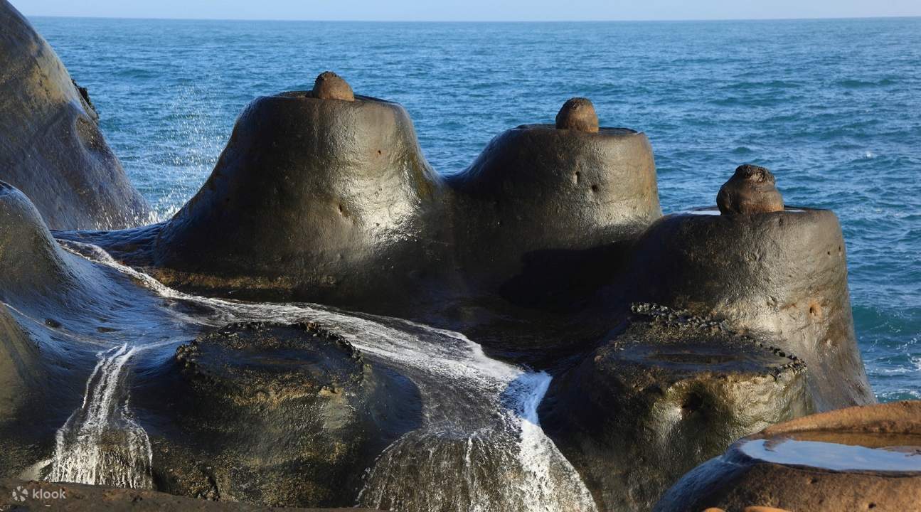 le famose rocce nel parco geologico di Yehliu