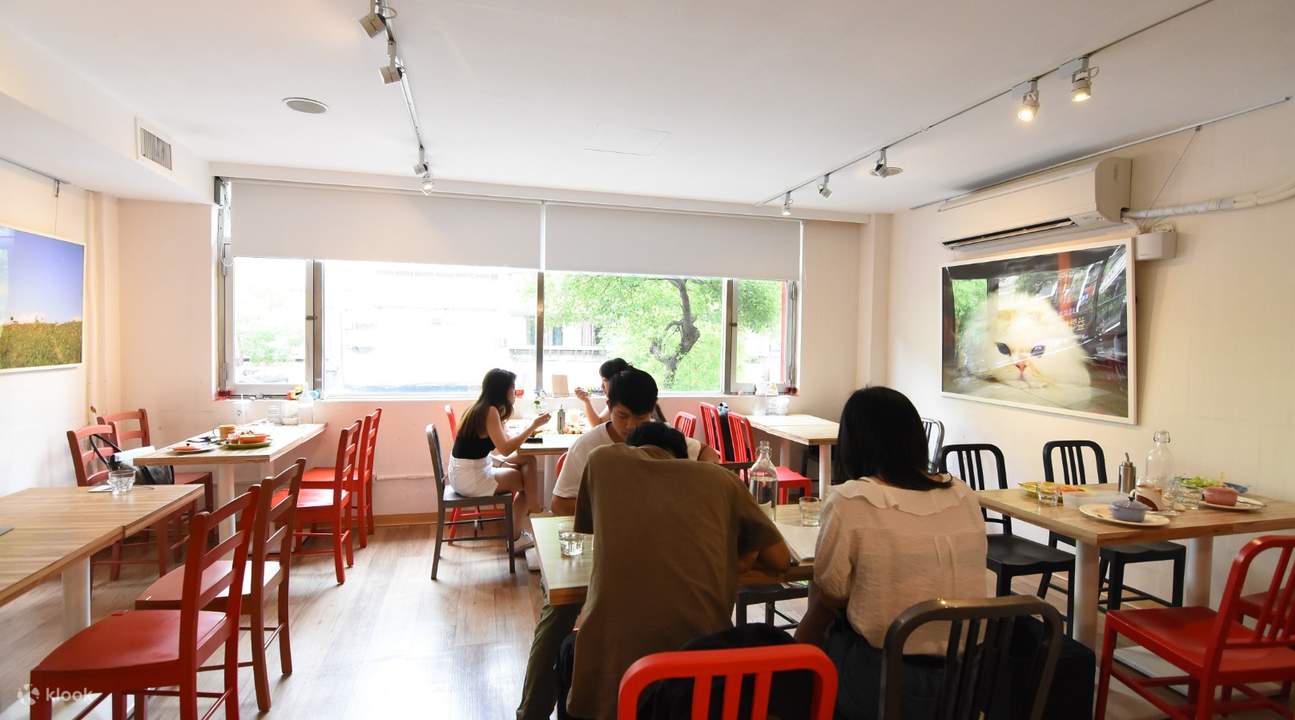 框影咖啡的内饰