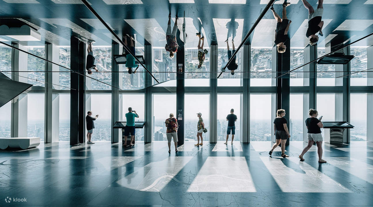 曼谷王权 Mahanakhon SkyWalk 室内观景台