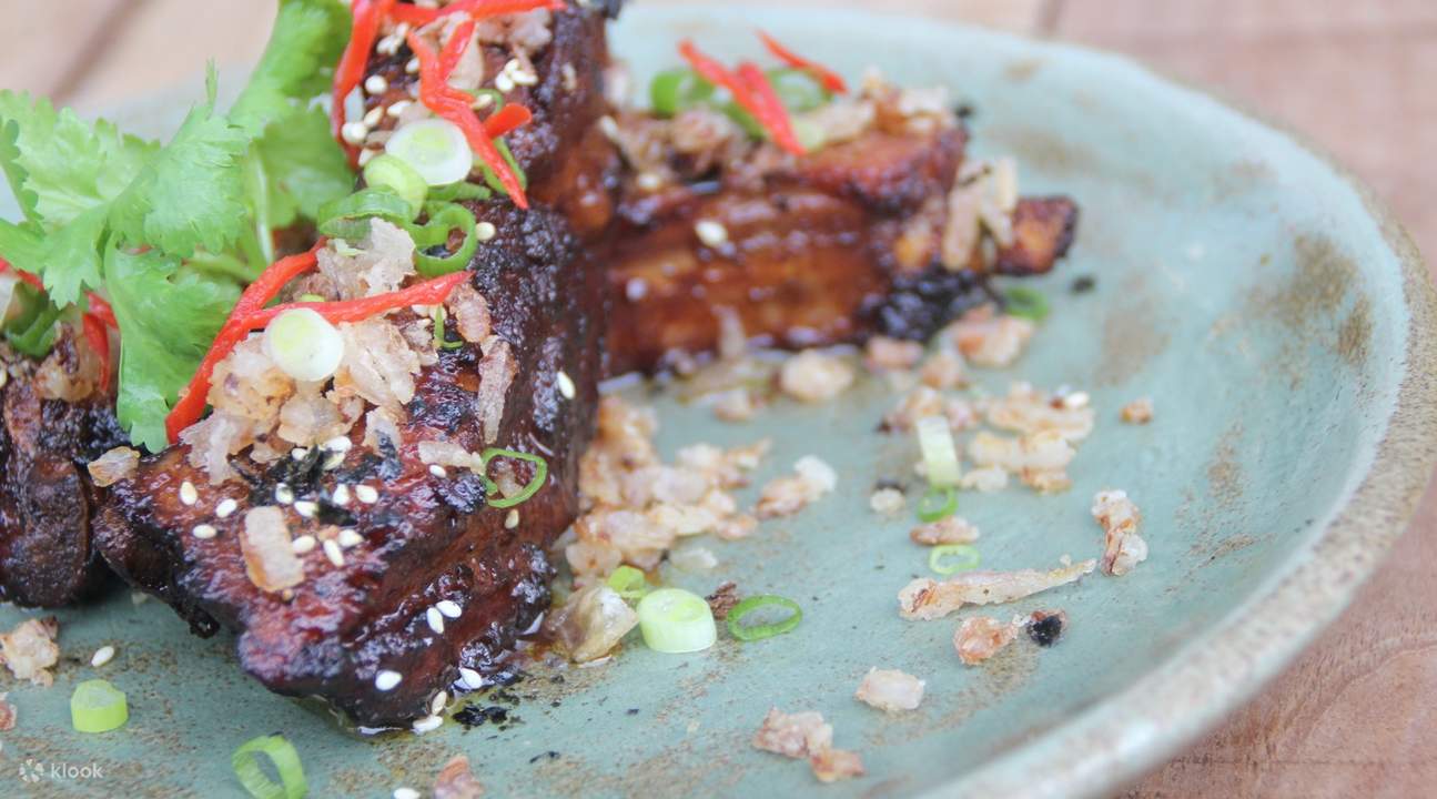 Sticky Pork Ribs Nonie's Restaurant Stesen Boracay 2