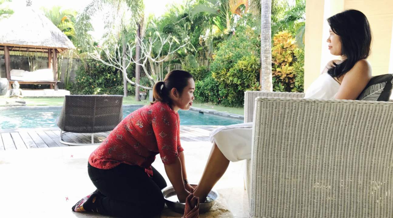 In Villa Spa und Massage: A-la-carte-Anwendungen 