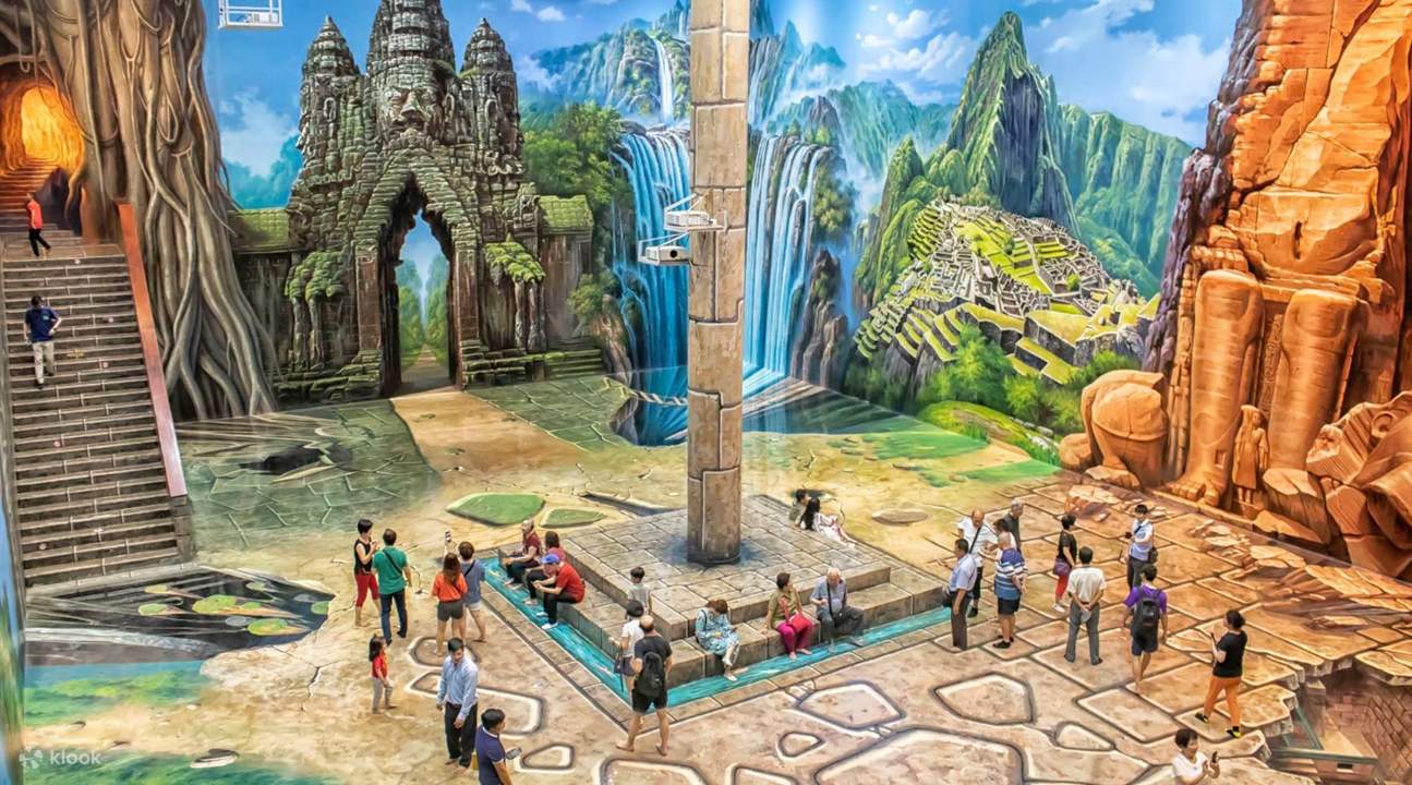 ArtBox Trick Art Museum 7 Wonders of The World Siem Reap Cambodia
