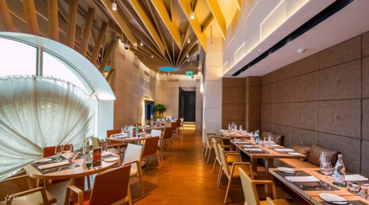 マカオのテラスレストラン