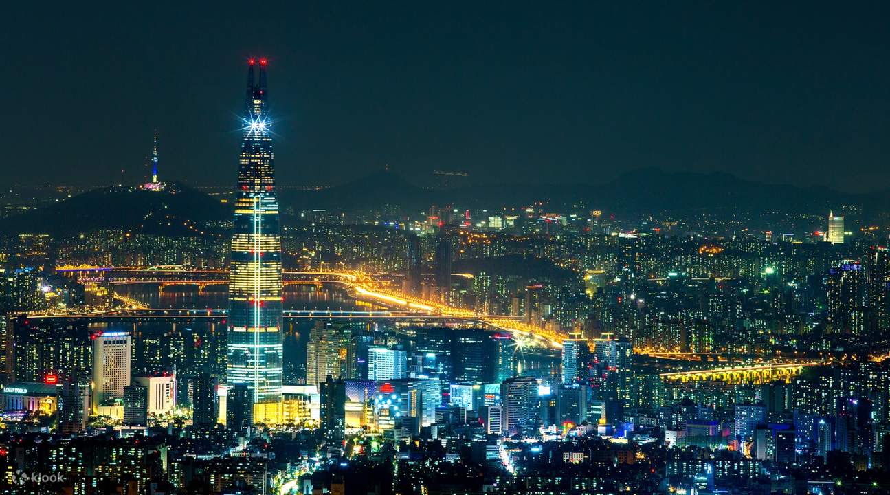 view from lotte world tower