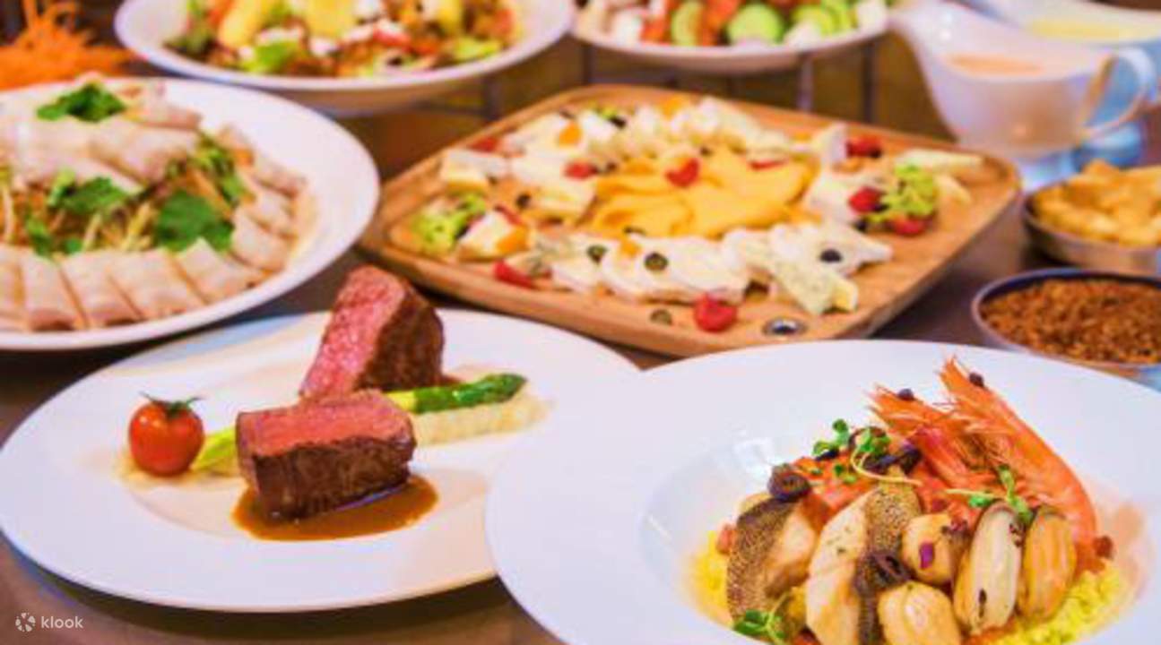 マカオのテラスレストラン