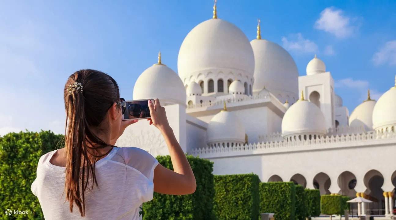 La Mosquée d'Abu Dhabi