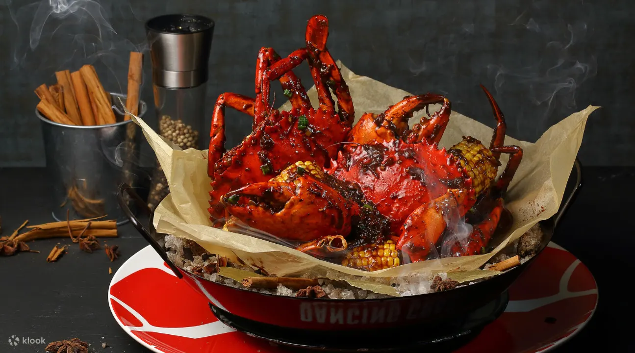 dancing crab黑胡椒蟹 