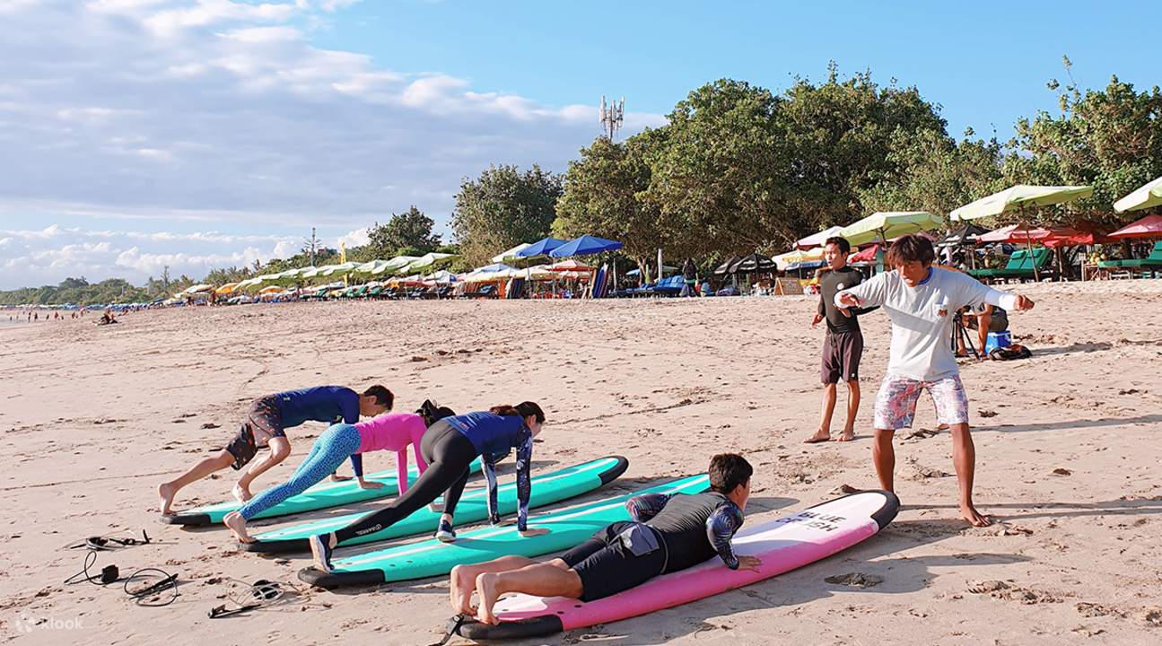 Surfing Lesson by Bluecrush Surf School in Bali, Indonesia Klook
