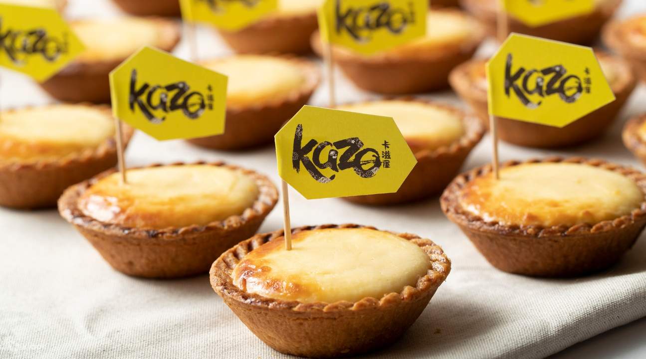 kazo cheese tart di Kazo Bakery di Singapore