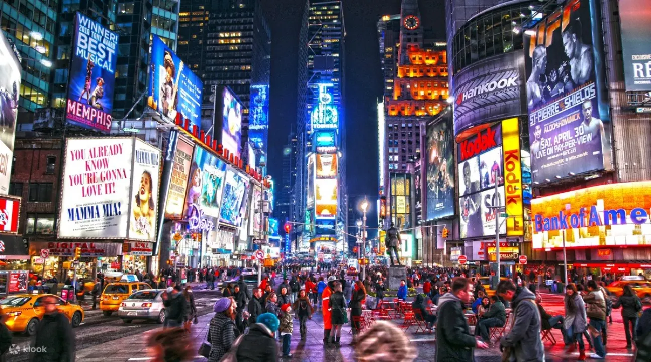 Rockefeller Center Times Square and Empire State Building Night Tour Klook tats Unis
