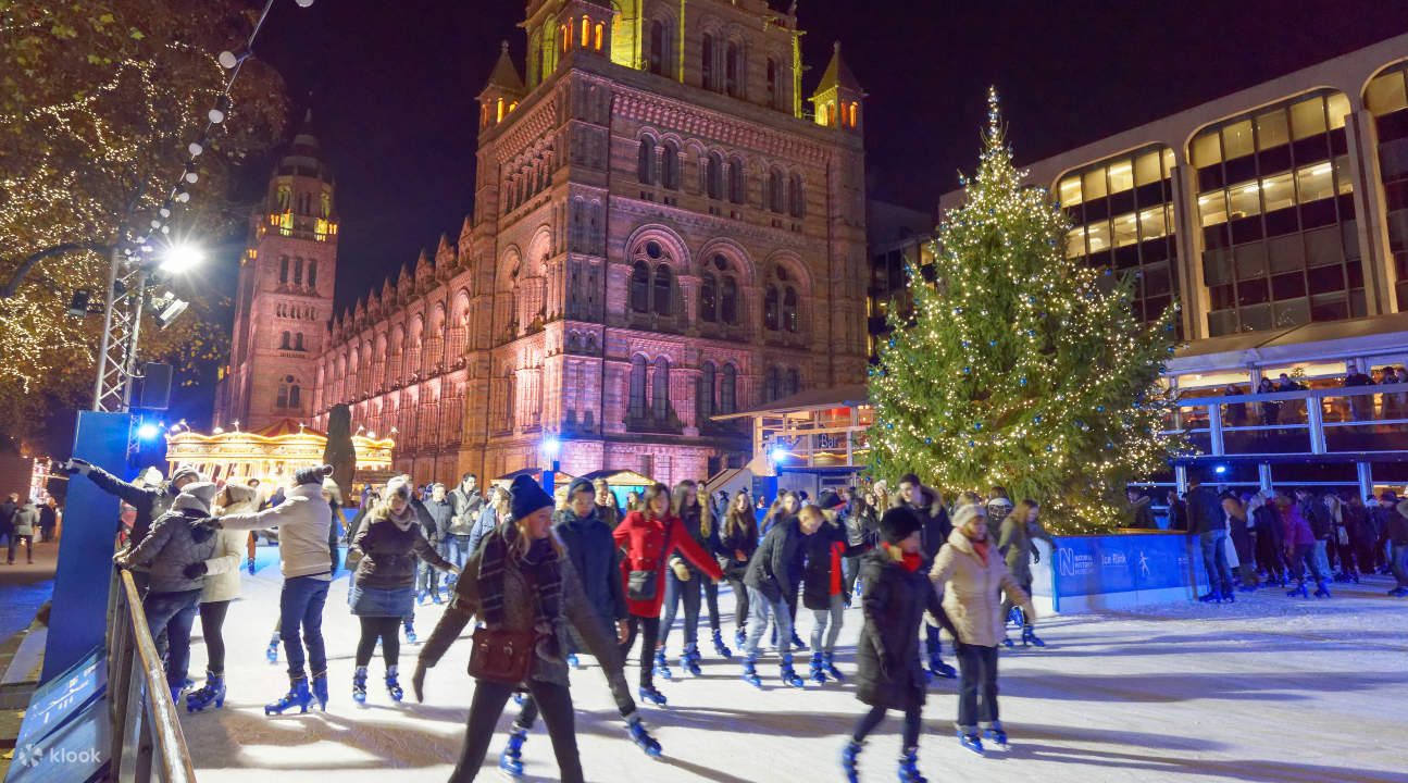 Natural History Museum Ice Rink Skating in London Klook