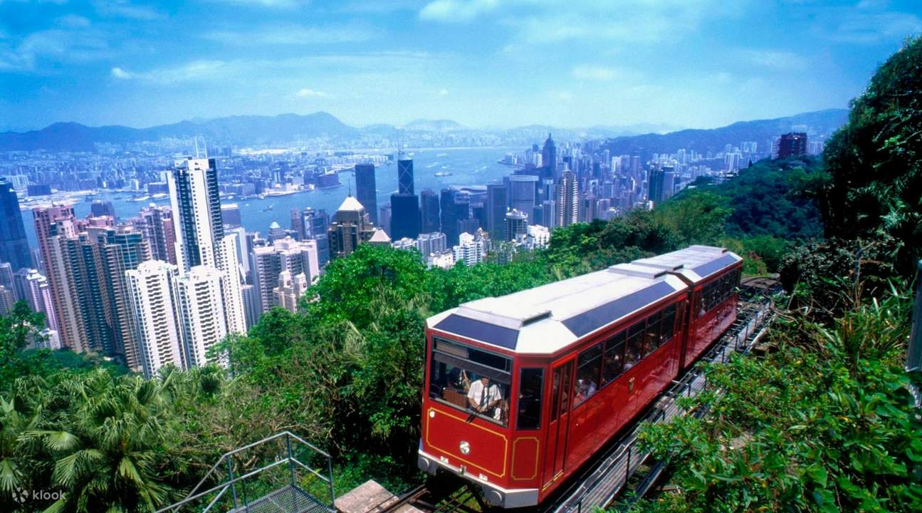 香港太平山纜車、凌霄閣夜景、  香港旅游專線