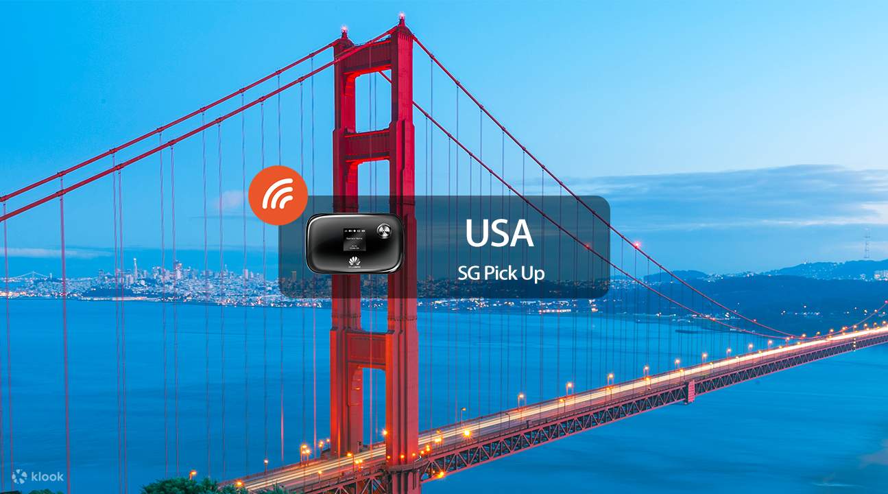4G Pocket WiFi (SG Pick Up) for USA - Klook Singapore