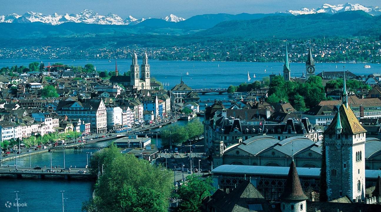 Zürich Sunset Tour With Cheese Fondue Dinner in Switzerland Klook