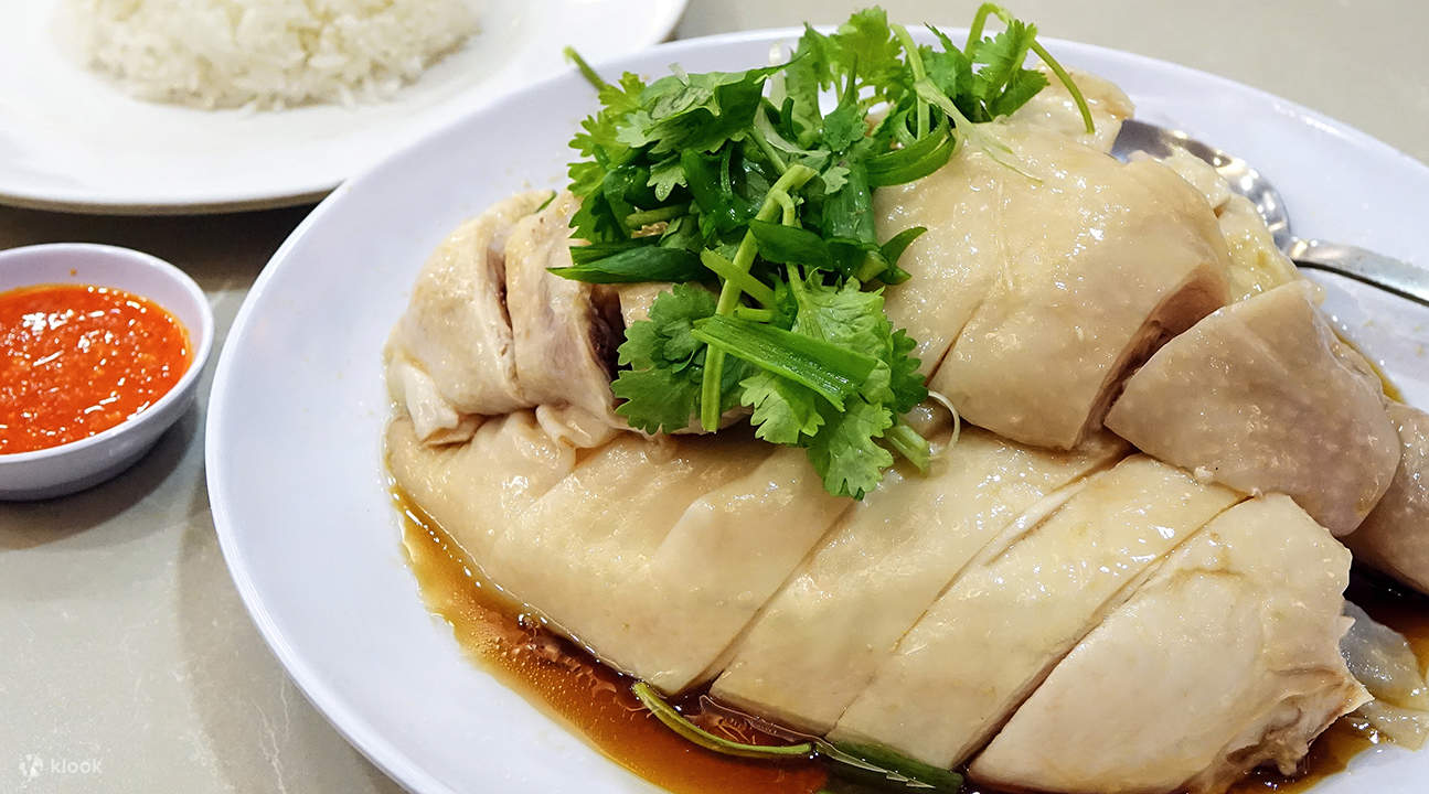 Chicken Rice at The FernTree Cafe at Hotel Miramar Singapore