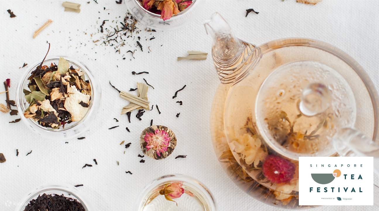 Make Your Own Blooming Tea at Singapore Tea Festival 2019