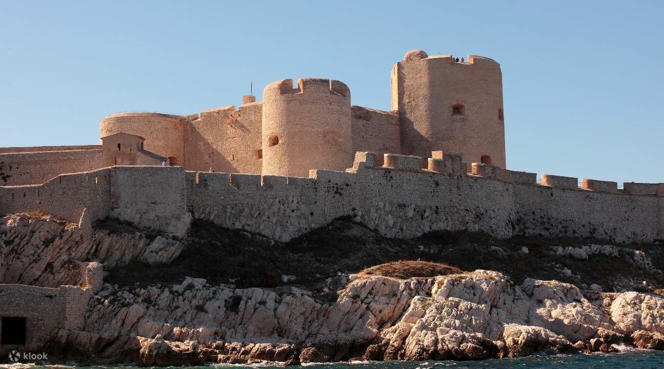 a view of the Château d'If's ramparts