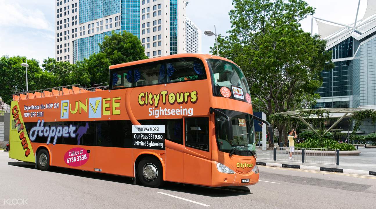 Funvee Open Top Bus City And Marina Sightseeing Klook Australia