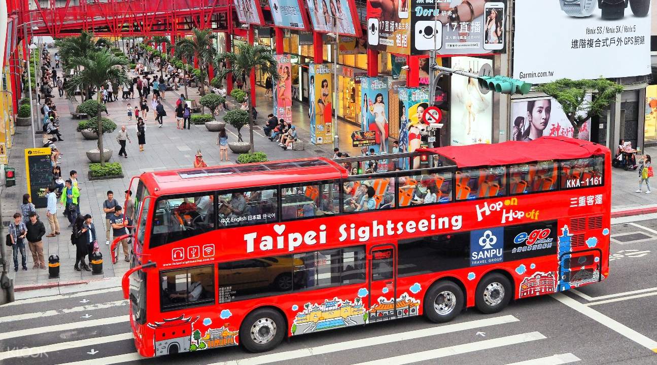 Klook Exclusive Taipei Double Decker Sightseeing Bus 24 Hour Ticket And Maokong Gondola Combo Tickets
