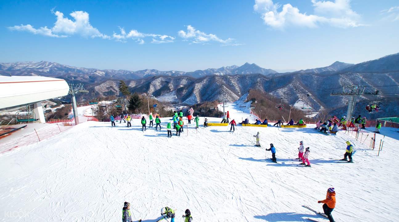 Elysian Gangchon Ski Resort Self Guided Day Trip from Seoul with Ski
