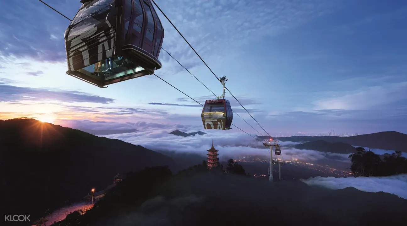 Awana Skyway Gondola Genting Highlands Cable Car Qr Code Direct Entry