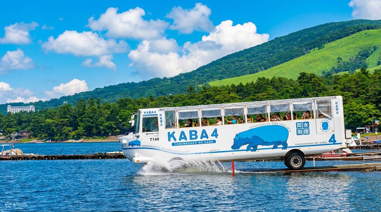 Mount Fuji and Two Lakes Sightseeing or KABA Bus Amphibious Tour Day ...