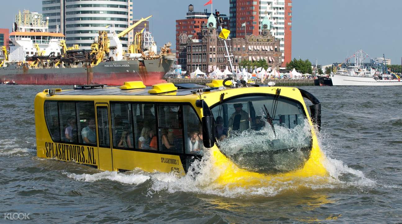 Rotterdam Amphibious Bus Tour by Splashtours