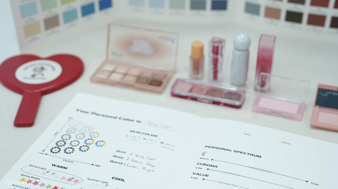 Erhalten Sie Ihr persönliches Farbdiagnoseblatt