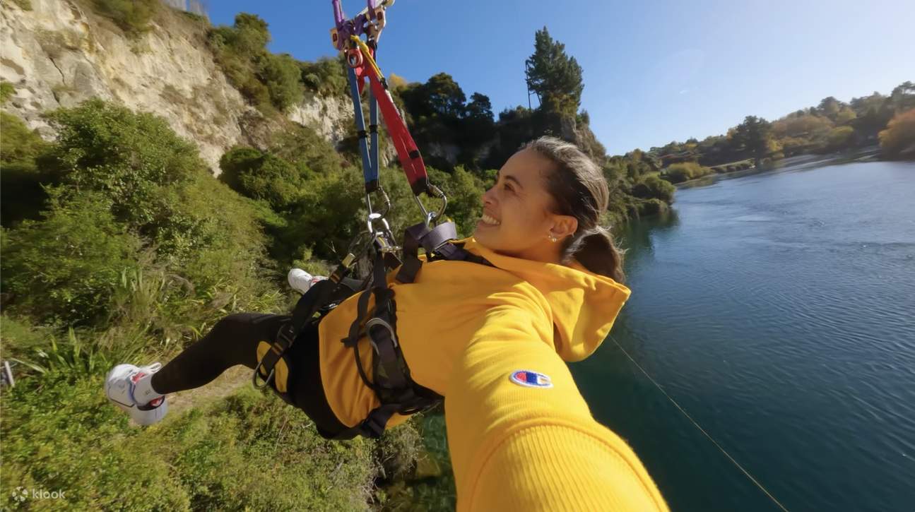 Profitez de la vue sur votre Taupo Swing