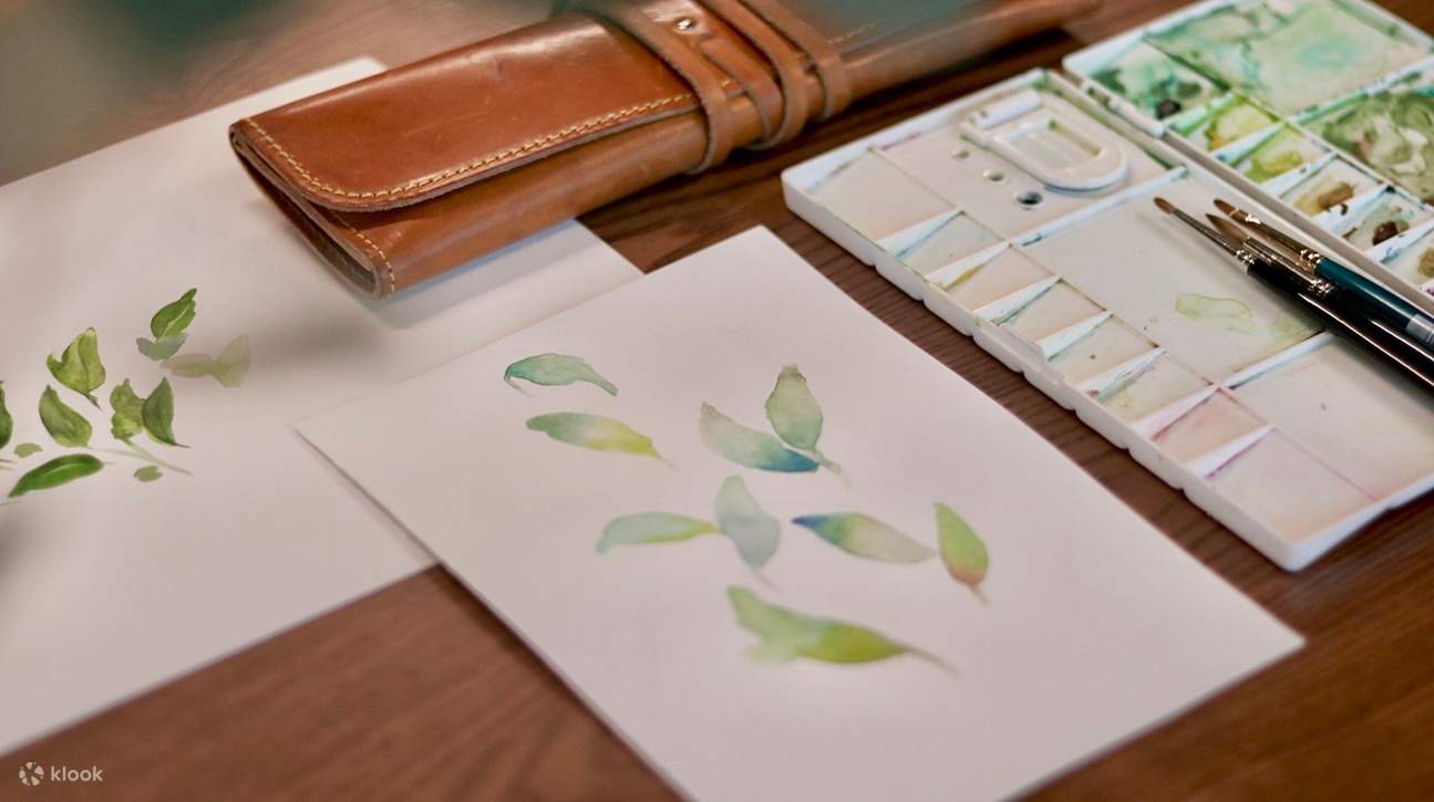 Online Botanical Painting Class & Floral Arrangement Kit with Free