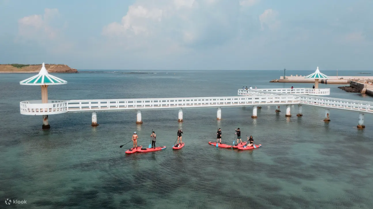 澎湖波賽頓 Sup 立式划槳 雙曲橋 虎目滬 Klook客路