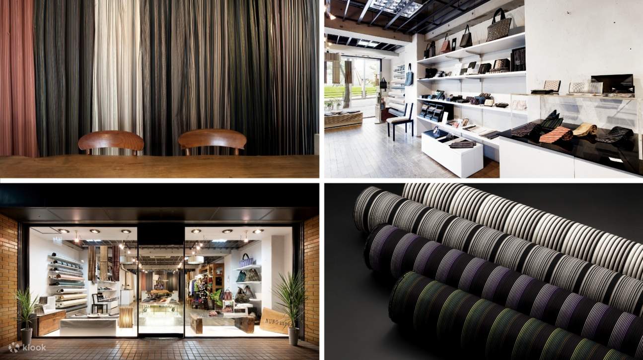 ร้าน KOKURA SHIMA SHIMA งานฝีมือดั้งเดิมของ โคคุระ (Kokura) เมืองคิตะคิวชู