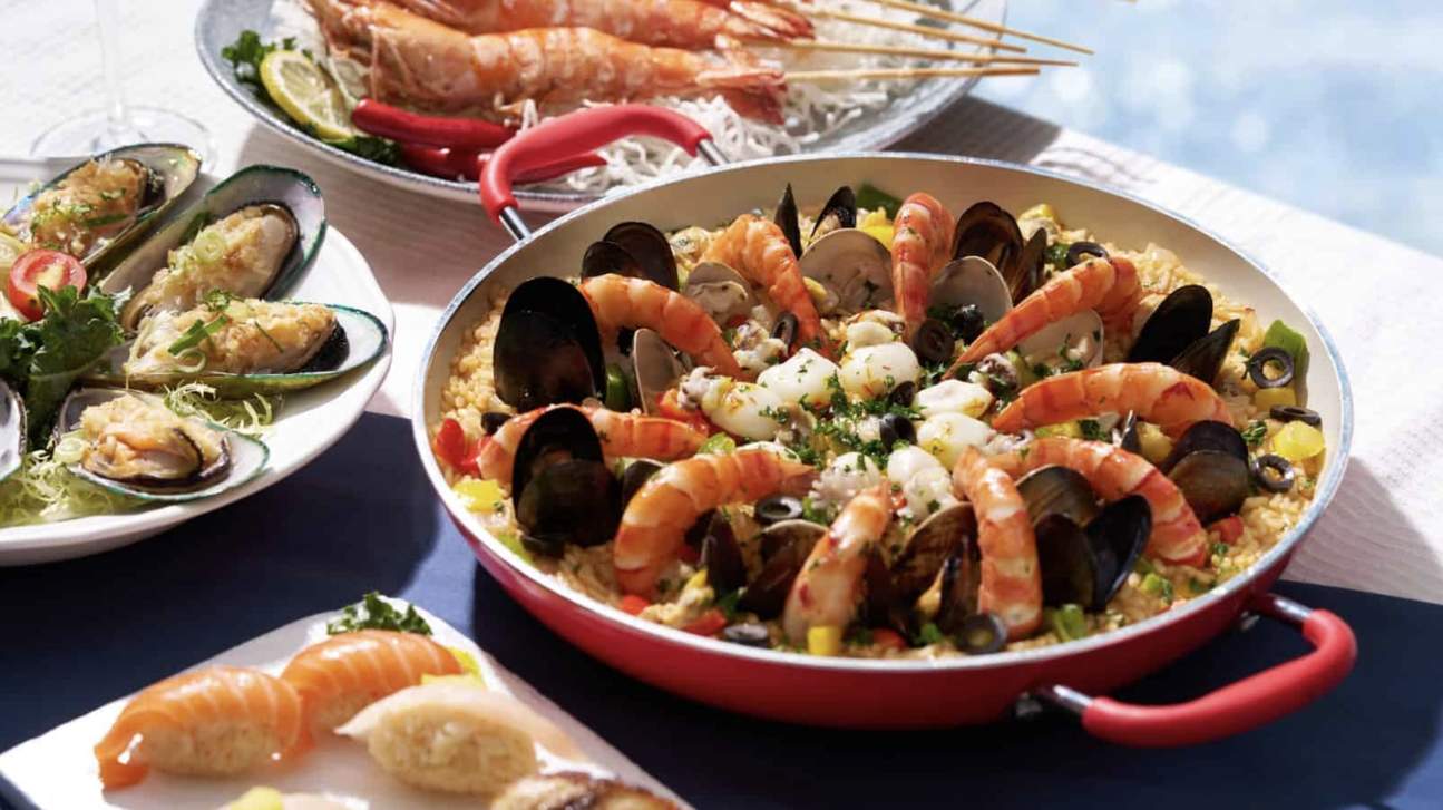 Yamm, buffet Yamm, buffet del Mira Hotel