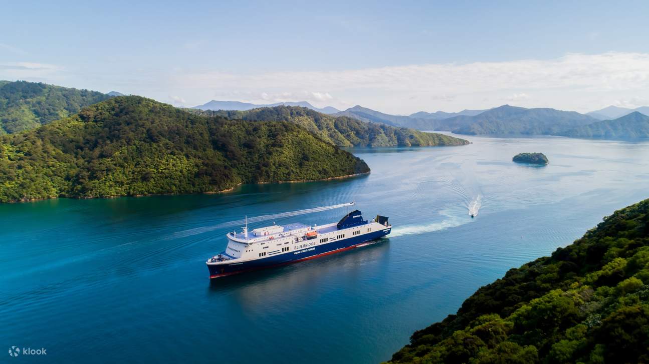 Bluebridge Ferry Ticket from Wellington to Picton Klook New Zealand