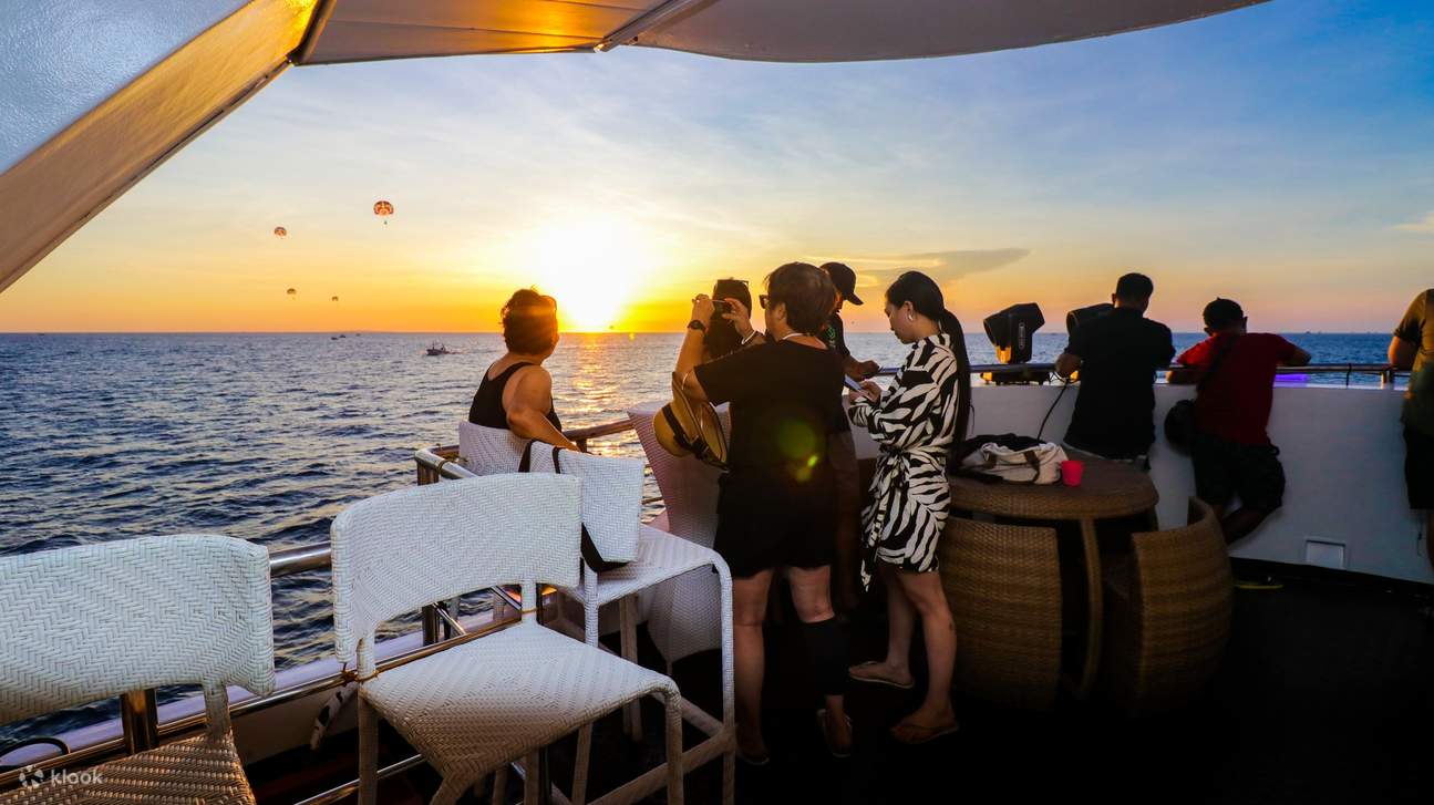 matahari terbenam Boracay yang terkenal