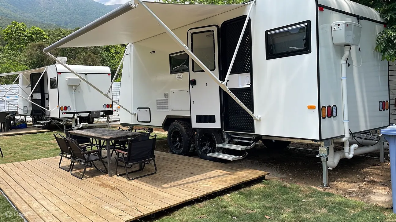 Long Coast-Cheung Sha Village Glamping, Caravan and Water Sports