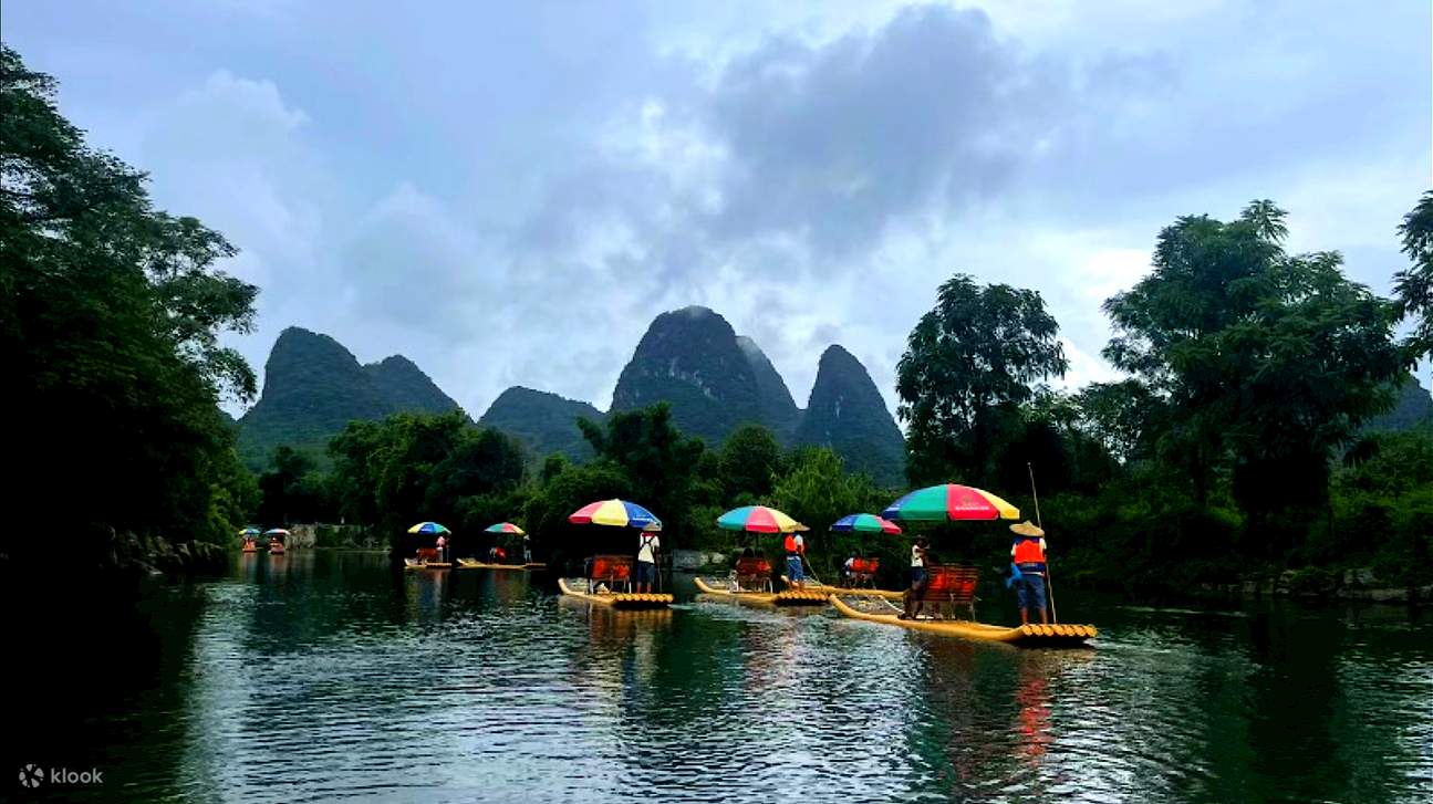 Gui Lin China Ruyi Guilin Lijiang Three Star Cruise Yangshuo Silver Rock Ruyi Peak Yulong ...