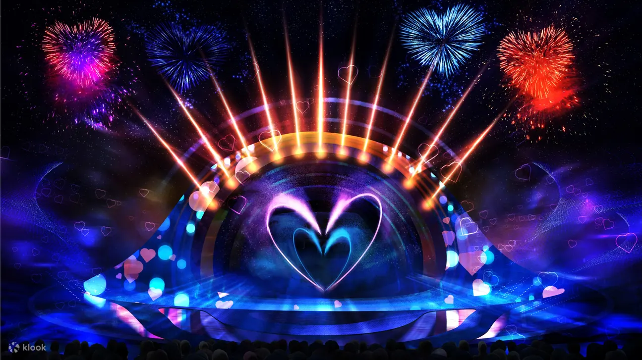 show with light effect