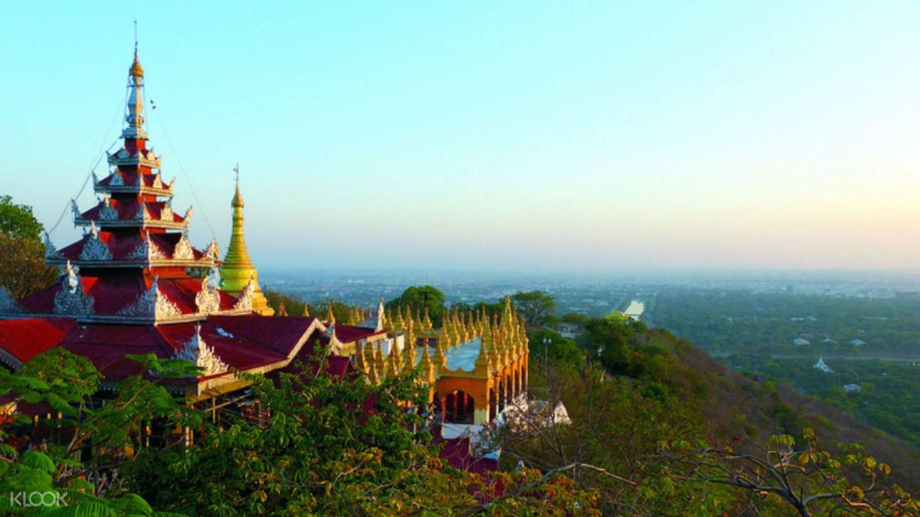 dee doke waterfall and mandalay city sightseeing