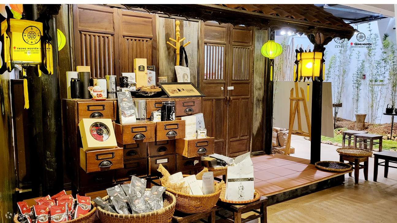 세계 커피 박물관 내 전시 