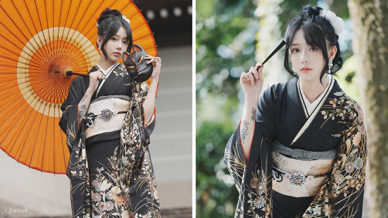 Alquiler de kimonos en Kiyomizu-dera, Kioto