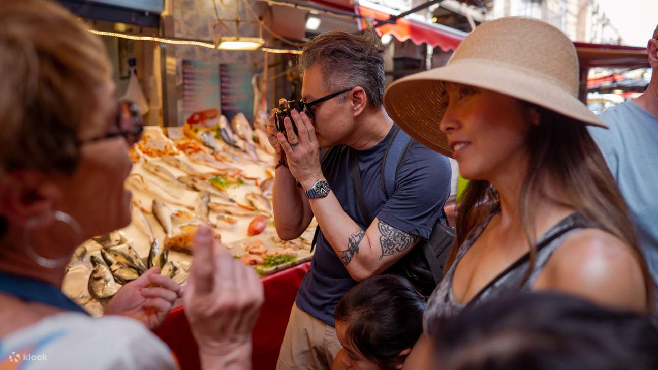 Tur pasar dan kelas memasak dengan makan siang di Palermo